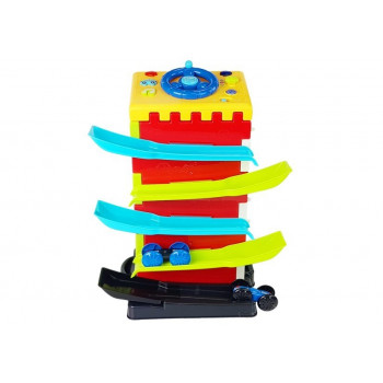 Zjeżdżalnia Blok Edukacyjny z Autkami Sorter