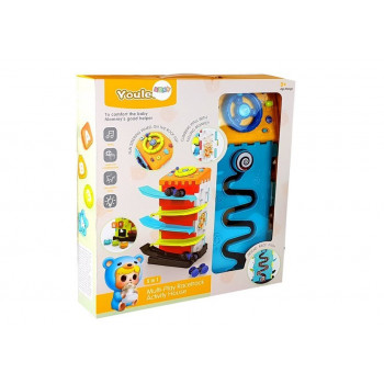 Zjeżdżalnia Blok Edukacyjny z Autkami Sorter