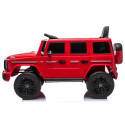 Pojazd Na Akumulator Mercedes G 4x4 24V 2580 Czerwony