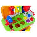 Warsztat  Dla Niemowląt Zestaw Narzędzi Sorter z Dźwiękiem i Światłem