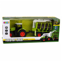 Traktor Zdalnie Sterowany RC z Przyczepą Leśną i Chwytakiem Do Drewna 1:24