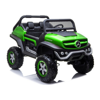 Auto na Akumulator Mercedes Unimog Zielony