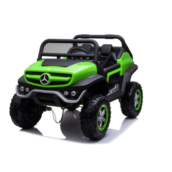 Auto na Akumulator Mercedes Unimog Zielony