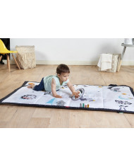 Mata interaktywna Gigant 100x150 cm - czarno-biała - Magiczna Kraina