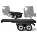 Naczepa do pojazdu HL358 Mercedes Scania Actros czarna