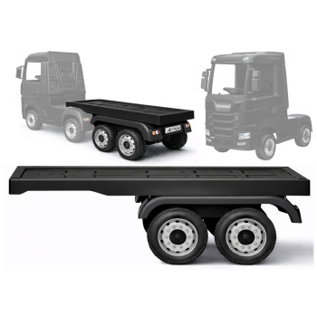 Naczepa do pojazdu HL358 Mercedes Scania Actros czarna