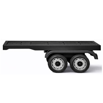 Naczepa do pojazdu HL358 Mercedes Scania Actros czarna