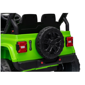 Pojazd Na Akumulator Jeep Rubicon DK-JWR558 24V Zielony
