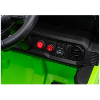 Pojazd Na Akumulator Jeep Rubicon DK-JWR558 24V Zielony