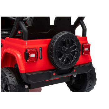 Pojazd Na Akumulator Jeep Rubicon DK-JWR558 24V Czerwony