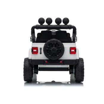 Pojazd Na Akumulator Jeep Rubicon DK-JWR558 24V Biały