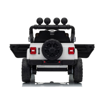 Pojazd Na Akumulator Jeep Rubicon DK-JWR558 24V Biały