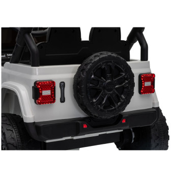 Pojazd Na Akumulator Jeep Rubicon DK-JWR558 24V Biały