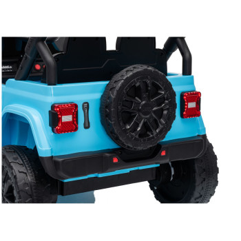 Pojazd Na Akumulator Jeep Rubicon DK-JWR558 24V Jasno-Niebieski