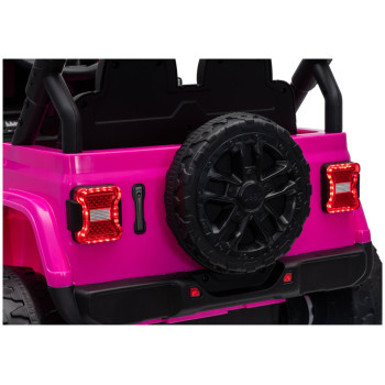 Pojazd Na Akumulator Jeep Rubicon DK-JWR558 24V Różowy