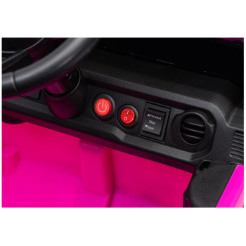 Pojazd Na Akumulator Jeep Rubicon DK-JWR558 24V Różowy