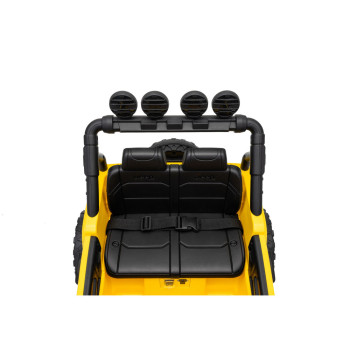 Pojazd Na Akumulator Jeep Rubicon DK-JWR558 24V Żółty