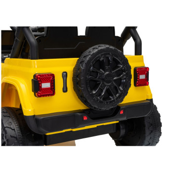 Pojazd Na Akumulator Jeep Rubicon DK-JWR558 24V Żółty