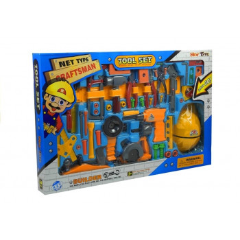 Wielki Zestaw Narzędzi dla majsterkowicza 55 Elementów