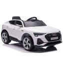 Auto Na Akumulator Audi E- Tron Białe QLS-6688 Światła LED MP3
