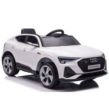 Auto Na Akumulator Audi E- Tron Białe QLS-6688 Światła LED MP3