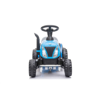 Traktor Na Akumulator z Przyczepą A009 Niebieski