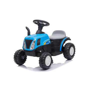 Traktor Na Akumulator z Przyczepą A009 Niebieski