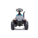 Traktor Na Akumulator z Przyczepą A009 Niebieski