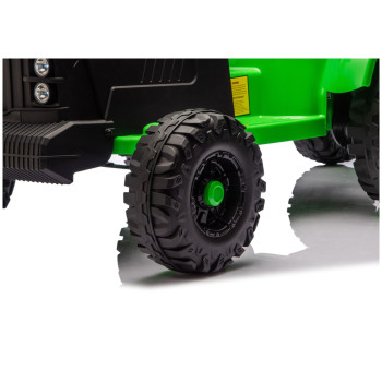 Traktor Na Akumulator CH9959B Z Przyczepą Jasno Zielony 24V