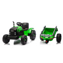 Traktor Na Akumulator CH9959B Z Przyczepą Jasno Zielony 24V