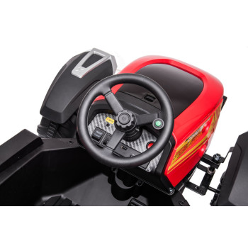 Traktor Na Akumulator BLT-206 Czerwony