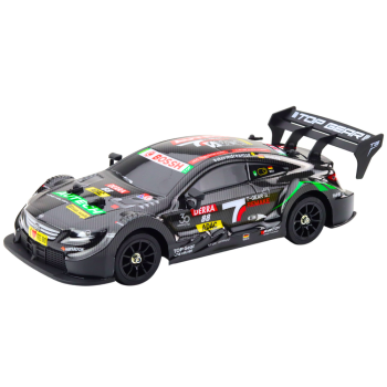 Samochód Wyścigowy Auto Do Driftu RC Czarny Karbon 30km/h 1:16