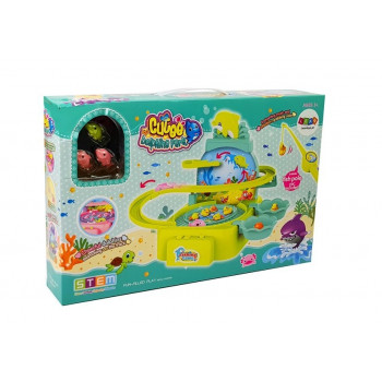 Zestaw do Łowienia Rybek Różowy