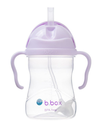 B.BOX innowacyjny bidon ze słomką GELATO BOYSENBERRY