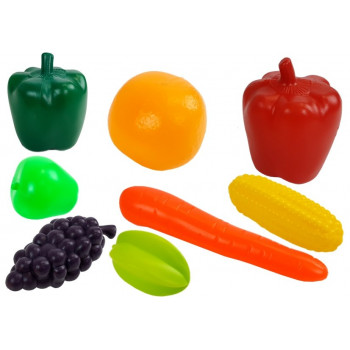 Zabawkowy Market z Wózkiem Kasa Fiskalna Skaner Artykuły Spożywcze Zakupy