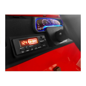 Auto na Akumulator Jeep HP012 Czerwone