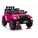 Auto na Akumulator Jeep BRD-7588 Różowy 4x4