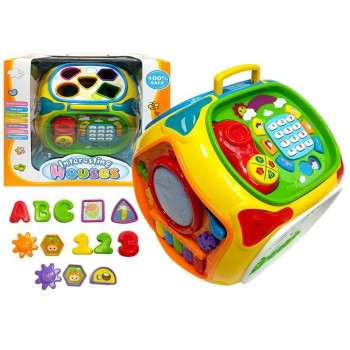 Interaktywny Sorter z Telefonem Nauka Kształtów