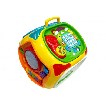 Interaktywny Sorter z Telefonem Nauka Kształtów