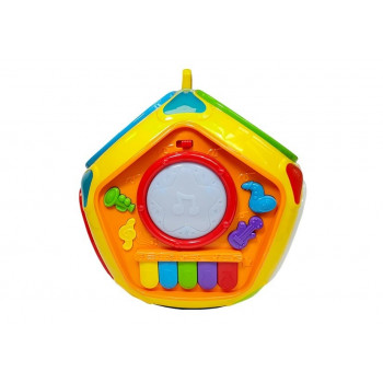 Interaktywny Sorter z Telefonem Nauka Kształtów