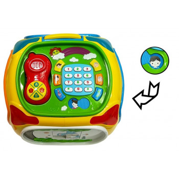 Interaktywny Sorter z Telefonem Nauka Kształtów