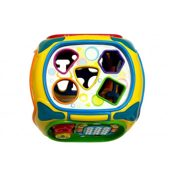 Interaktywny Sorter z Telefonem Nauka Kształtów