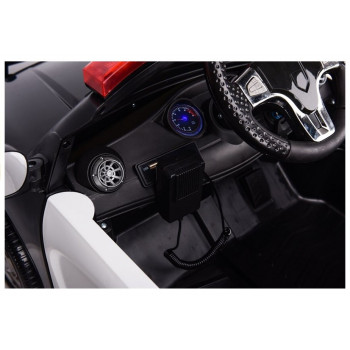 Auto na Akumulator Samochód Policyjny Czarny