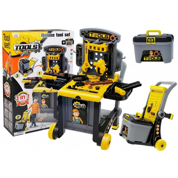 Stolik majsterkowicza Warsztat 3w1 Wózek