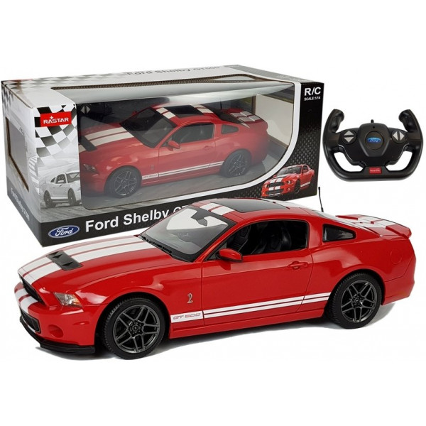Auto R/C Ford Shelby Rastar 1:14 Czerwony na Pilota