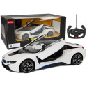 Auto R/C BMW i8 Rastar 1:14 Biały Drzwi Automatyczne
