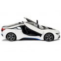 Auto R/C BMW i8 Rastar 1:14 Biały Drzwi Automatyczne