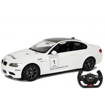 Auto R/C BMW M3 Rastar 1:14 Biały na Pilota