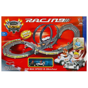 Tor Samochodowy + 2 Auta Mario RC 452cm 20km/h