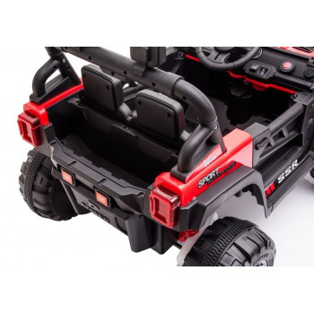 Auto na Akumulator BBH-016 Czerwony